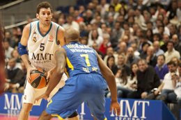 Rudy Fernández, del Real Madrid