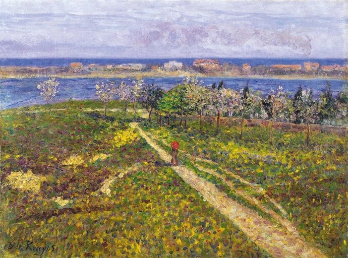 Darío de Regoyos y Valdés, 'Los Almendros en flor', 1905