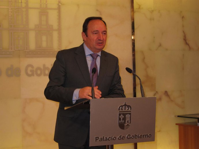 Pedro Sanz, presidente del Gobierno riojano
