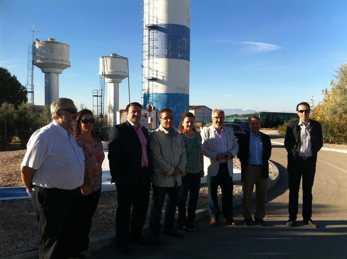 Visita a la ETAP de Las Copas