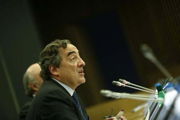 El presidente de la CEOE Juan Rosell