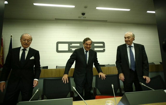 El presidente de la CEOE Juan Rosell