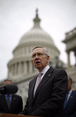 Líder de la mayoría del Senado de #EEUU, el demócrata Harry Reid