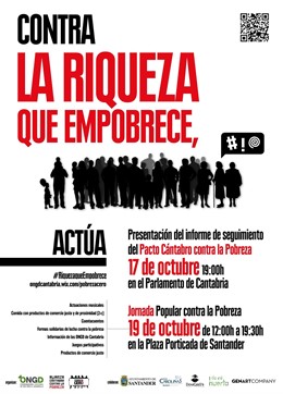 Cartel de la Semana contra la Pobreza