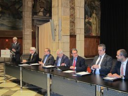 El pte.A.Mas preside firma de un convenio contra el tráfico de personas