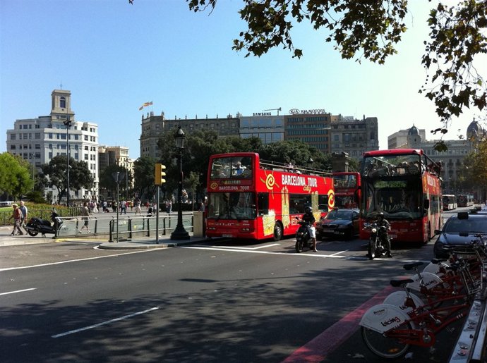 Bus Turístico En Barcelona