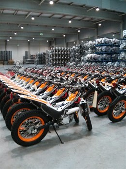 Nuevo centro logístico de Honda en Santa Perpètua