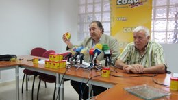 Francisco Gil e Isidoro Cayuela de COAG