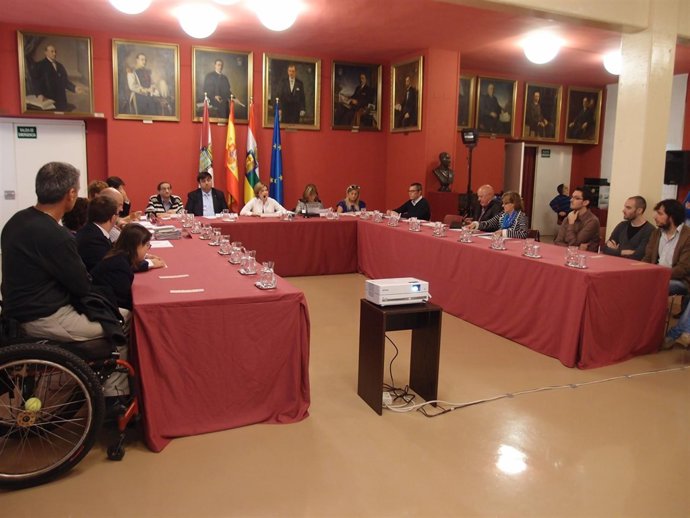 Imagen de la reunión del Consejo de la Discapacidad    