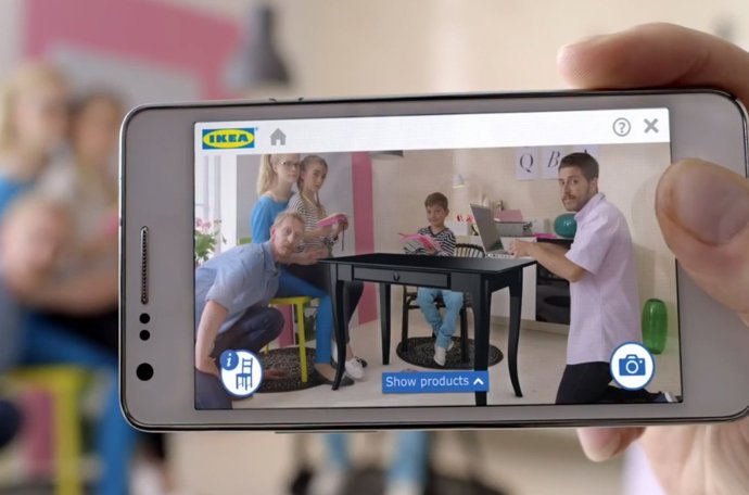 Ikea nos muestra su nueva aplicación de realidad aumentada