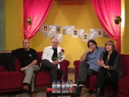 José María Asín, Miguel Munárriz y José Antonio Vitoria.