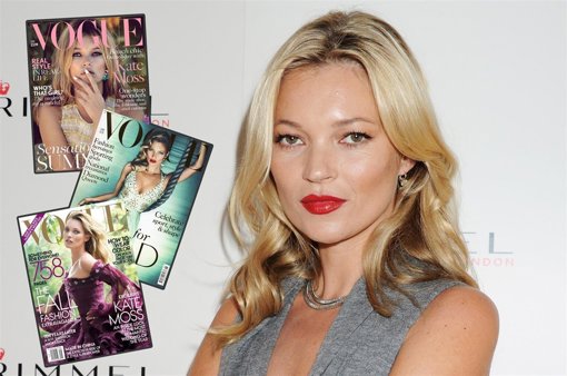 Tras 33 años de portadas de Vogue, Kate Moss se convierte en un redactor