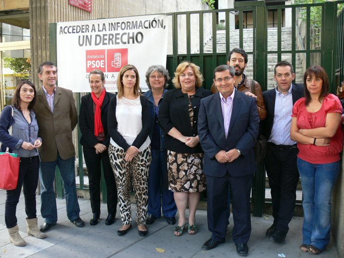 Diputados del PSOE en Visogsa