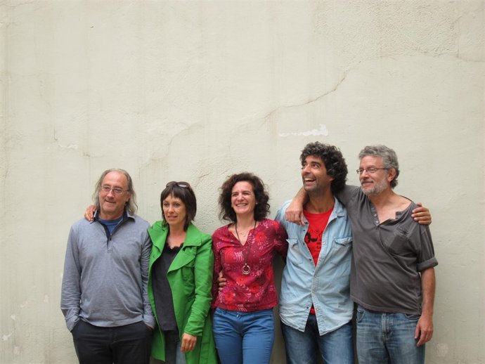 Miembros de la compañía teatral Joglars