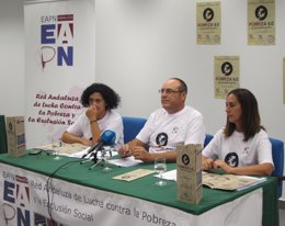 Presentación del informe sobre pobreza elaborado por Red Andaluza de Lucha