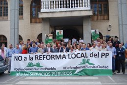 Concentración del PSOE-A, este jueves