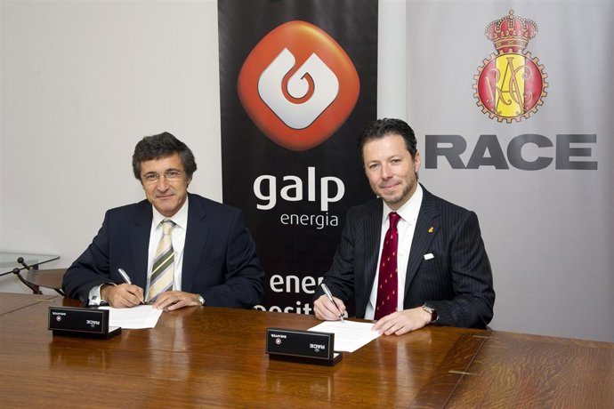 Firma del acuerdo entre RACE y Galp