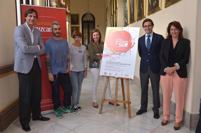 Damián Caneda en la presentación del concurso