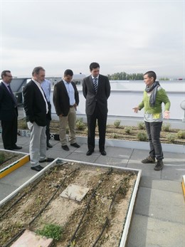 Visita al centro de empresas de mayor calificación energética de Granada