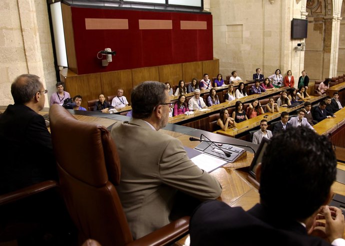 Acto de entrega de los premios Euroscola