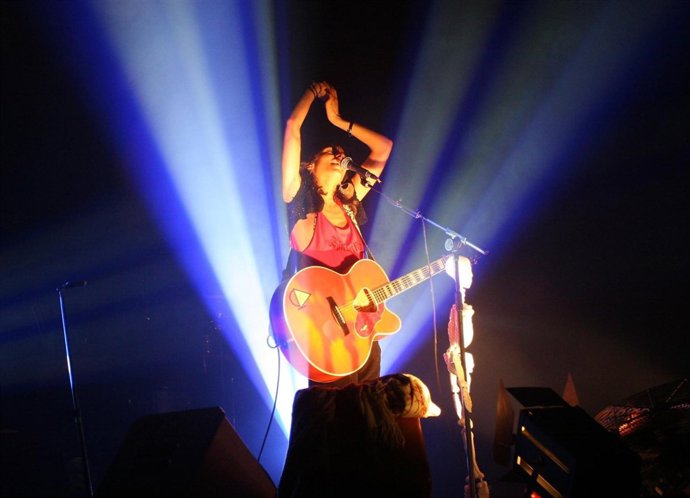 Bebe durante una actuación