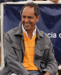El gobernador de la proviencia de Buenos Aires, Daniel Scioli.