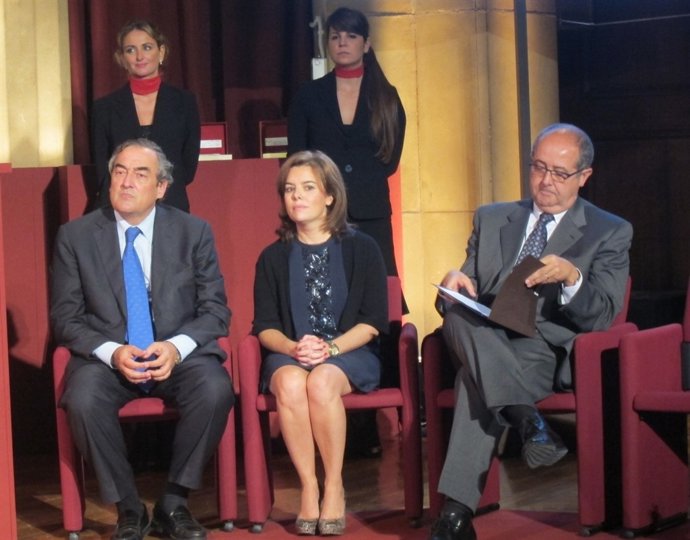 Joan Rosell (Ceoe), vicepte.S.S.De Santamaría, conseller F.Puig