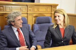 Pleno Cortes 17-10 Esteban y Cospedal                  