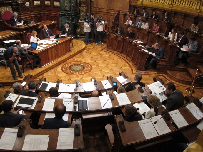 Pleno del Ayuntamiento de Barcelona