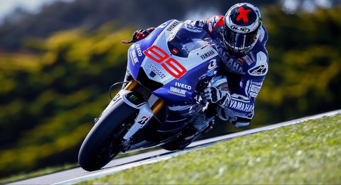 Jorge Lorenzo, en los libres del GP Australia