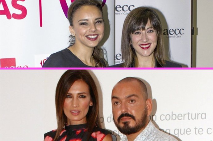 Nieves Álvarez, Juan Duyos, Chenoa y Mai Meneses unidos cancer de mama