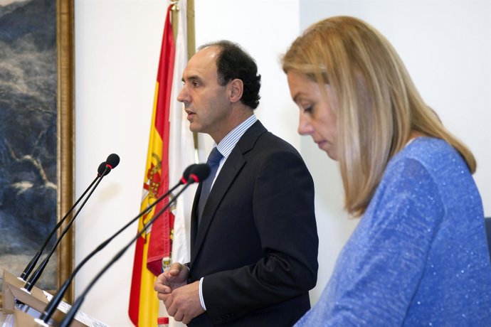 Diego y Mazas en rueda de prensa