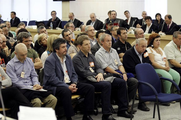 Acusados en el juicio de las 'herriko tabernas'