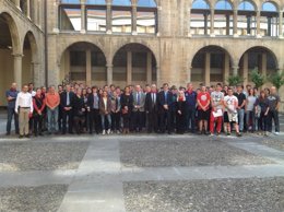  Iribas Recibe A Los Participantes En El Proyecto Europeo 'Río Y Patrimonio'.