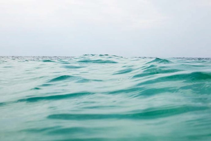 Mar. Una de las imágenes del mar tomada por Sandra Rocha