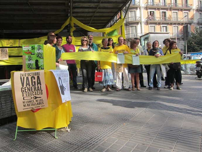 La comunidad educativa calienta motores para la huelga