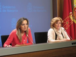 Cristina Ibarrola y Marisol Aranguren.