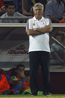 Carlo Ancelotti e Iker Casillas (Real Madrid)