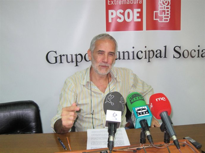 Vicente Valle, Portavoz Del PSOE En El Ayuntamiento De Cáceres