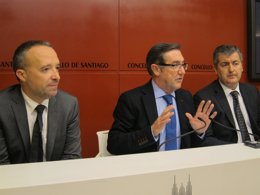 Rueda de prensa con la presencia de Santiago Novoa