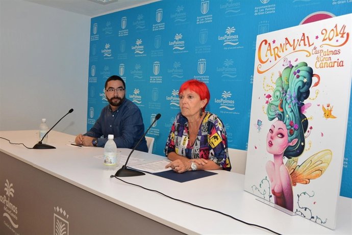 Presentación del programa del Carnaval 2014 de Las Palmas de Gran Canaria