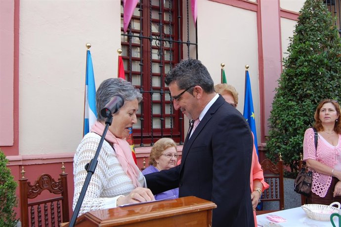 Acto de la celebración del Día Mundial contra el Cáncer