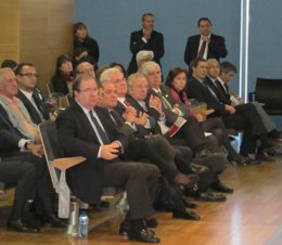 El presidente de la Junta, Juan Vicente Herrera