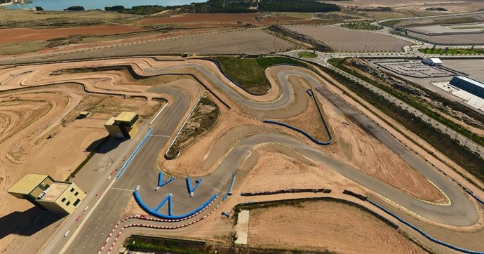 Circuito de Supermotard en MotorLand Aragón, en Alcañiz (Teruel)