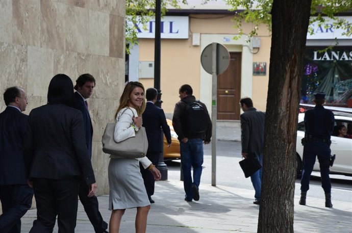 Cospedal a la salida del juicio