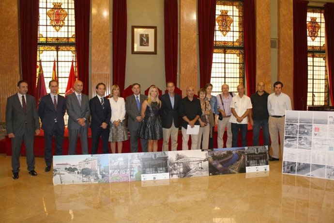 Imágenes de la Murcia antigua y moderna se suman al programa de embellecimiento 