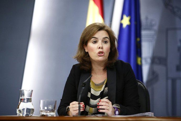 Sáenz de Santamaría en Moncloa