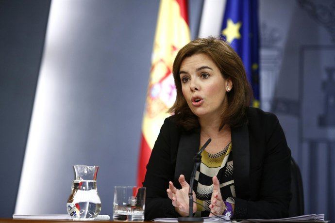 Soraya Sáenz de Santamaría, en el Consejo