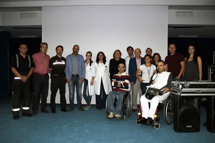 Acto de sensibilización de la US sobre accidentes de tráfico