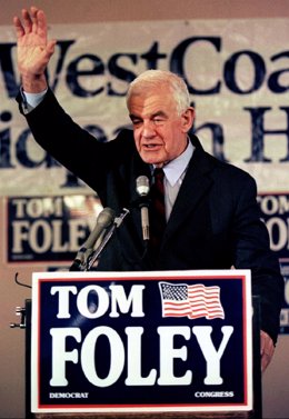 El expresidente de la Cámara de Representantes Tom Foley